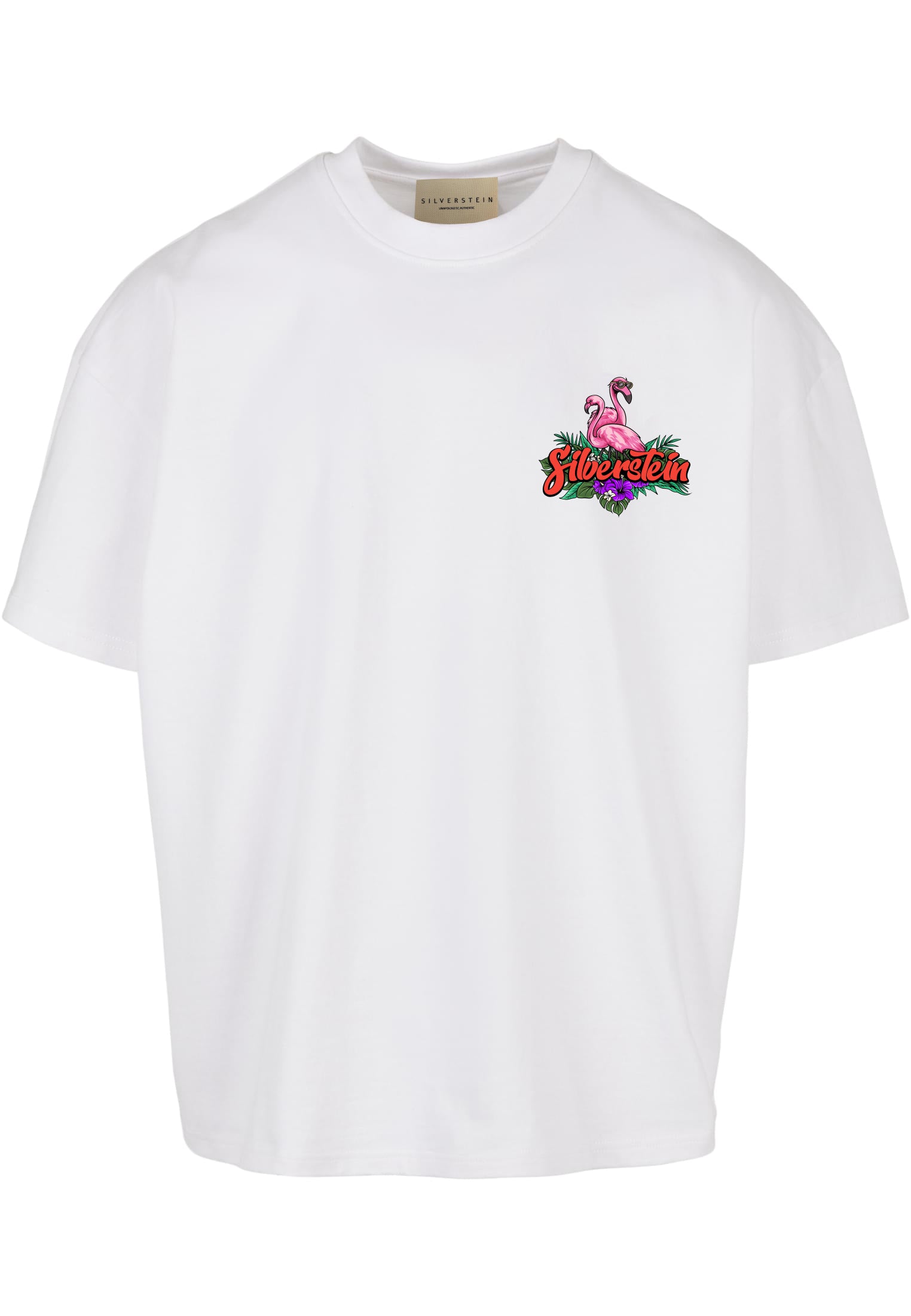 White "Flamingo" Unisex T-shirt