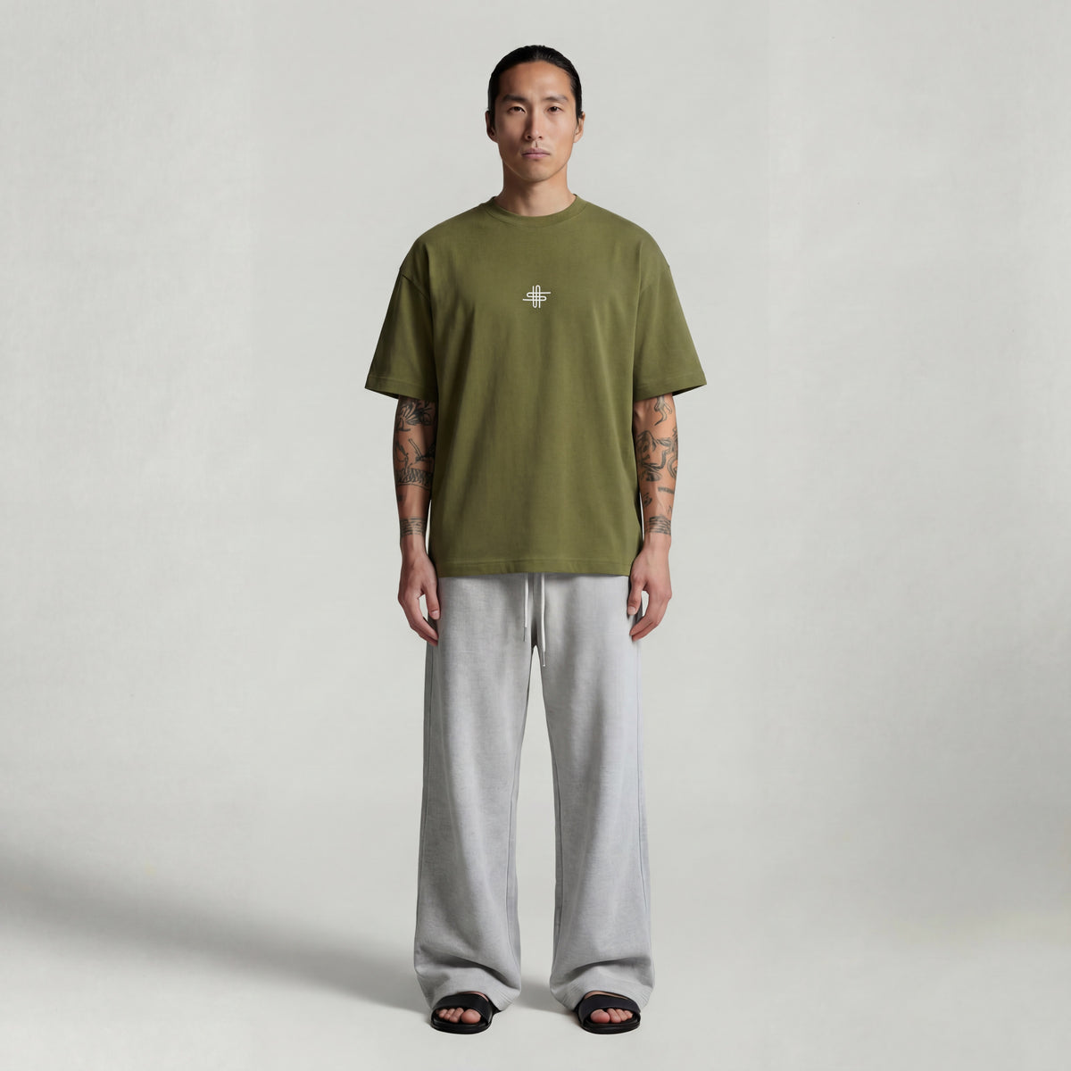 Green Aldan Unisex Oversize T-shirt SV-86
