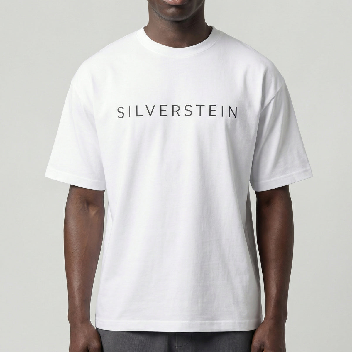 SILVERSTEIN "ORG White" Heavy Oversize T-shirt SV-163