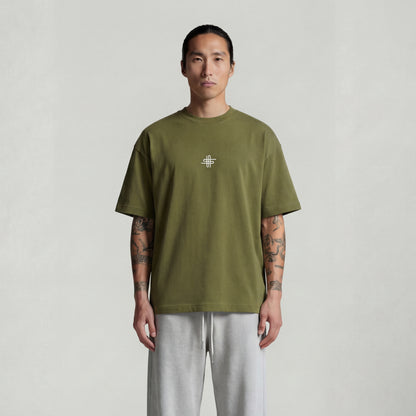 Green Aldan Unisex Oversize T-shirt SV-86