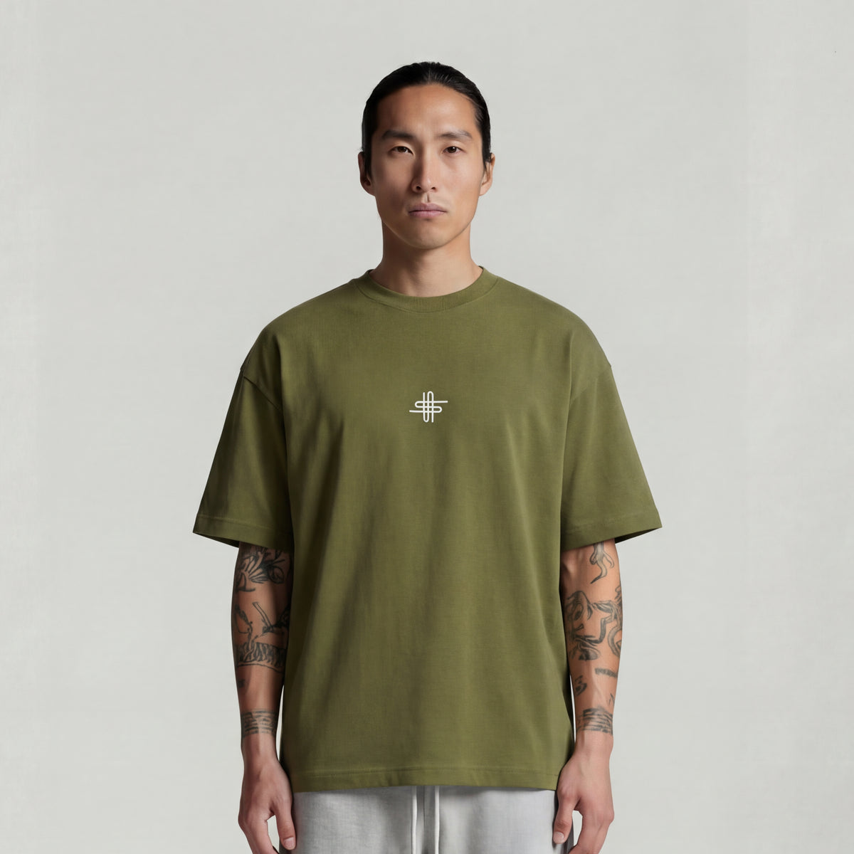 Green Aldan Unisex Oversize T-shirt SV-86