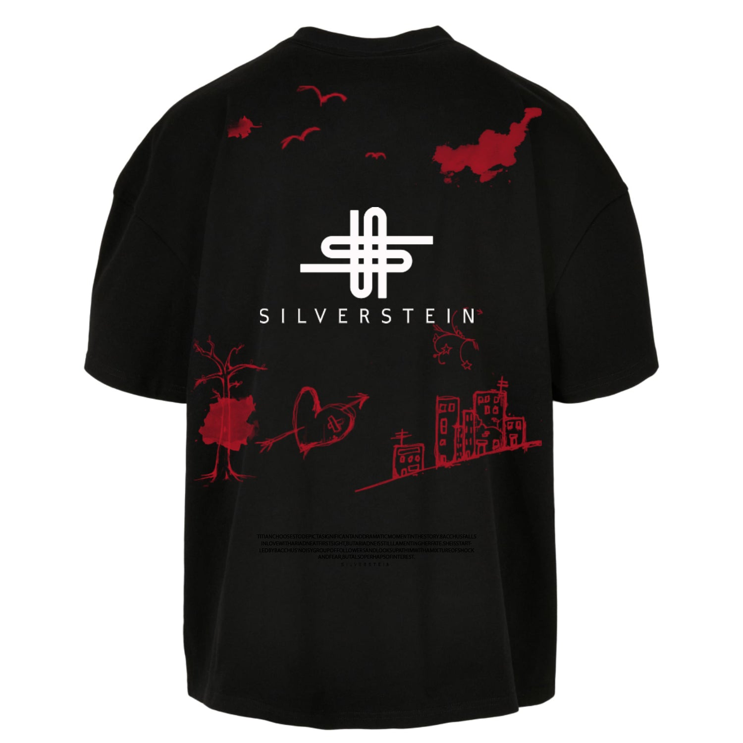 Black " Red Titan " Unisex Reguler T-Shirt