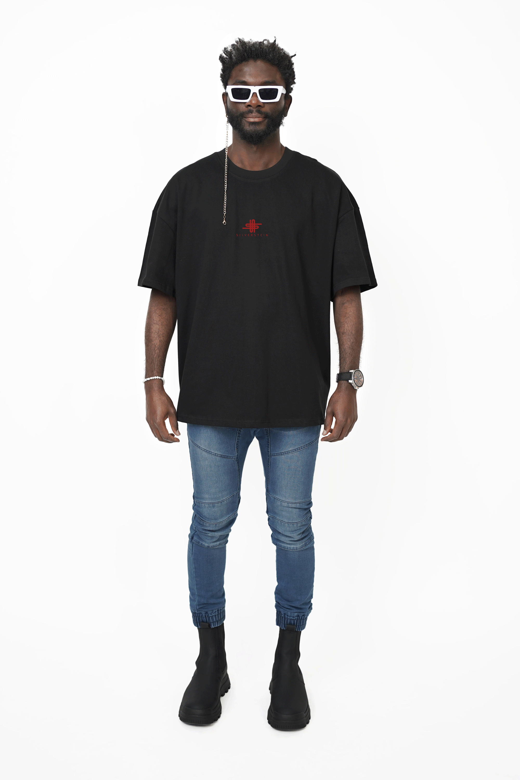 Black "Red LG" Unisex T-Shirt