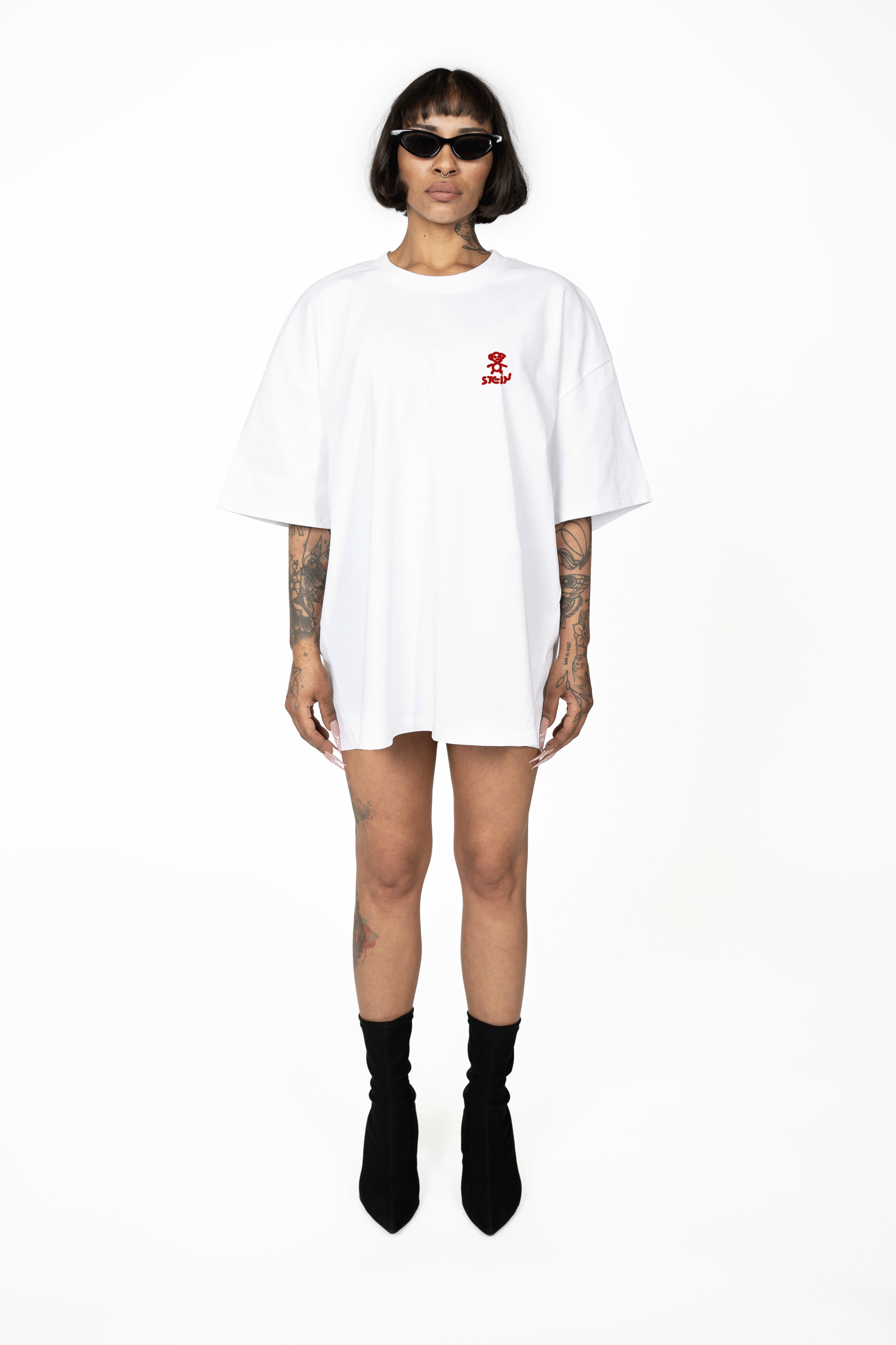 White "Monky 2.0" Unisex T-Shirt