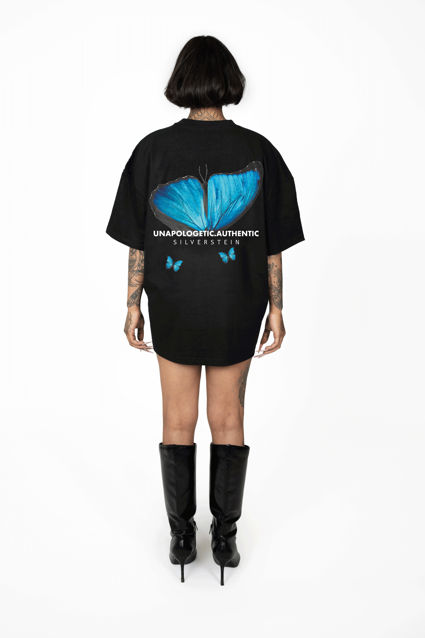 Black "Wing-Butterfly" Unisex T-shirt