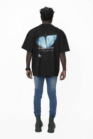 Black "Wing-Butterfly" Unisex T-shirt