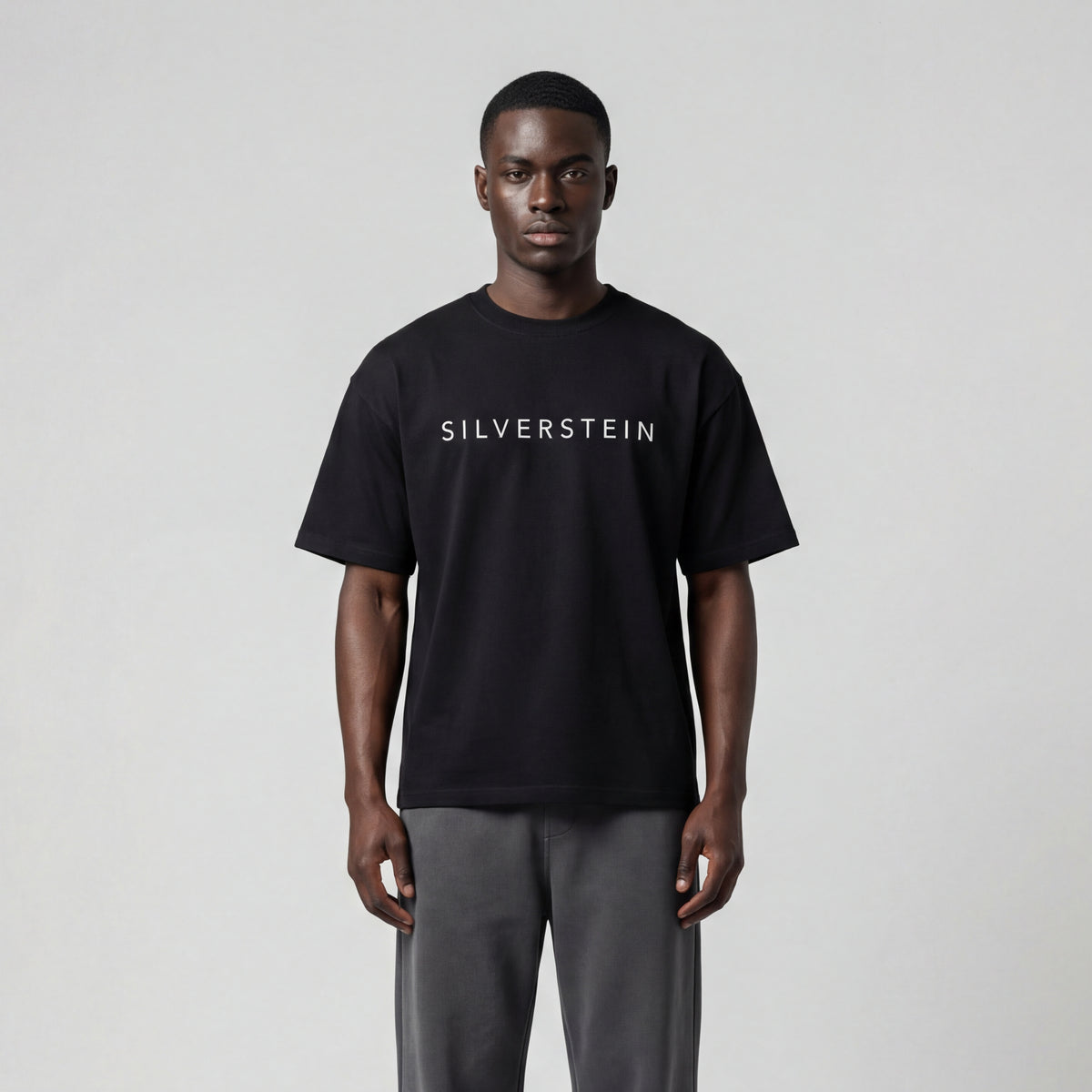 SILVERSTEIN "ORG Black" Heavy Oversize T-shirt SV-163