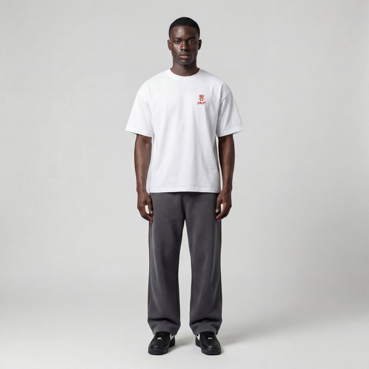 White "Monky 2.0" Unisex T-Shirt