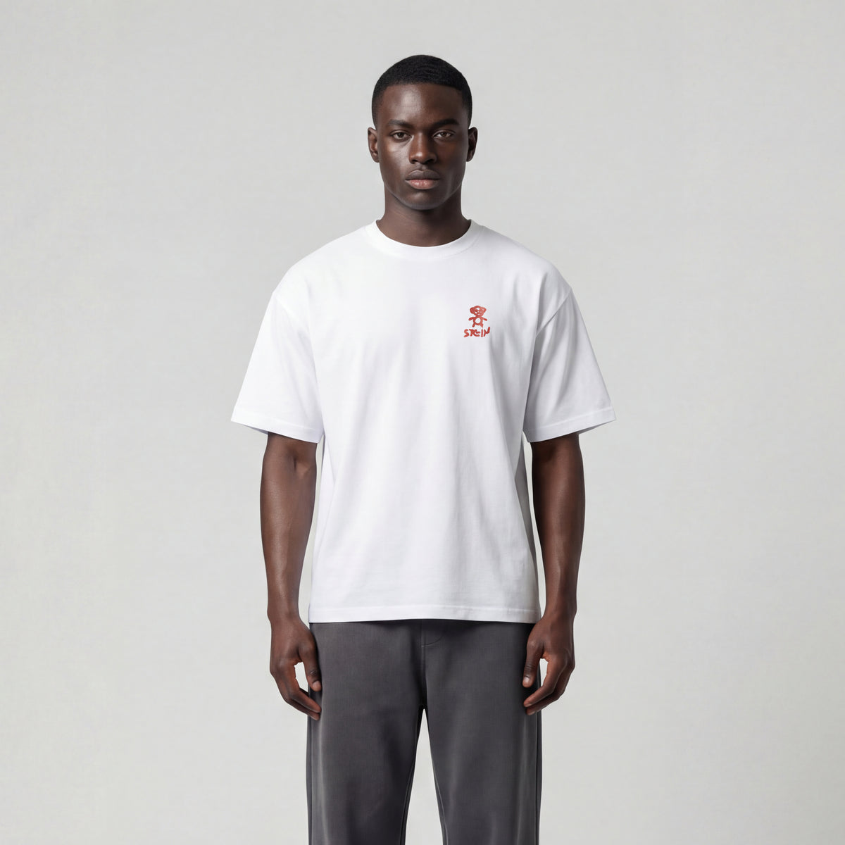 White "Monky 2.0" Unisex T-Shirt