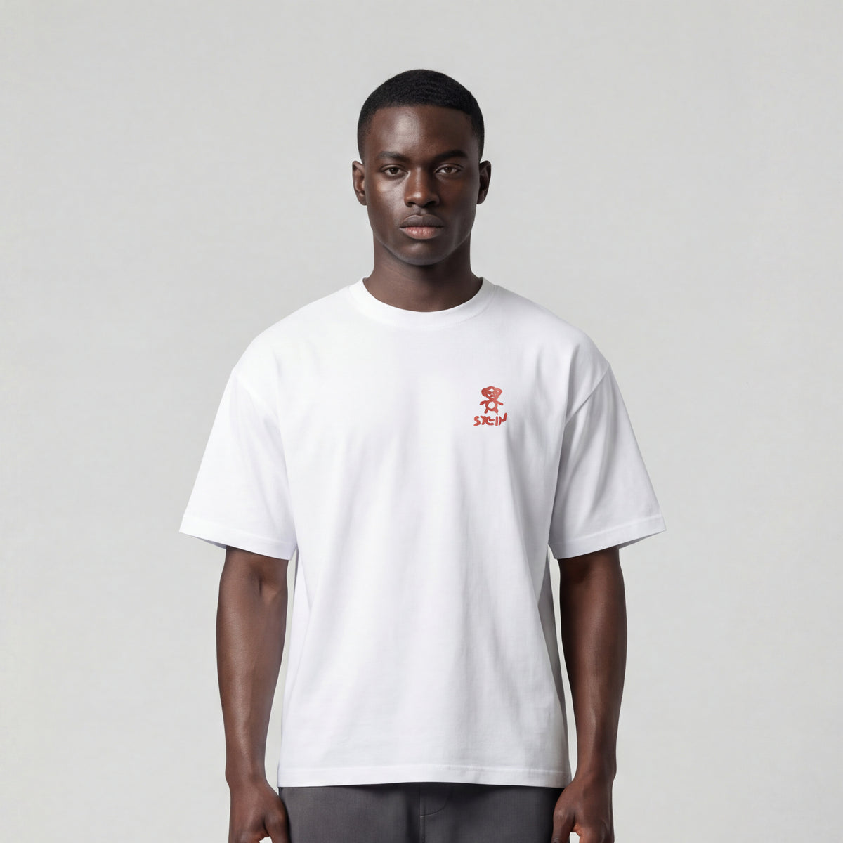 White "Monky 2.0" Unisex T-Shirt