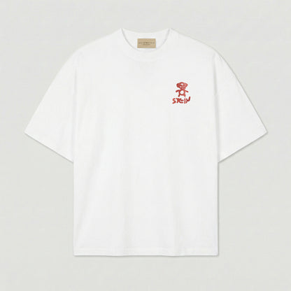 White "Monky 2.0" Unisex T-Shirt