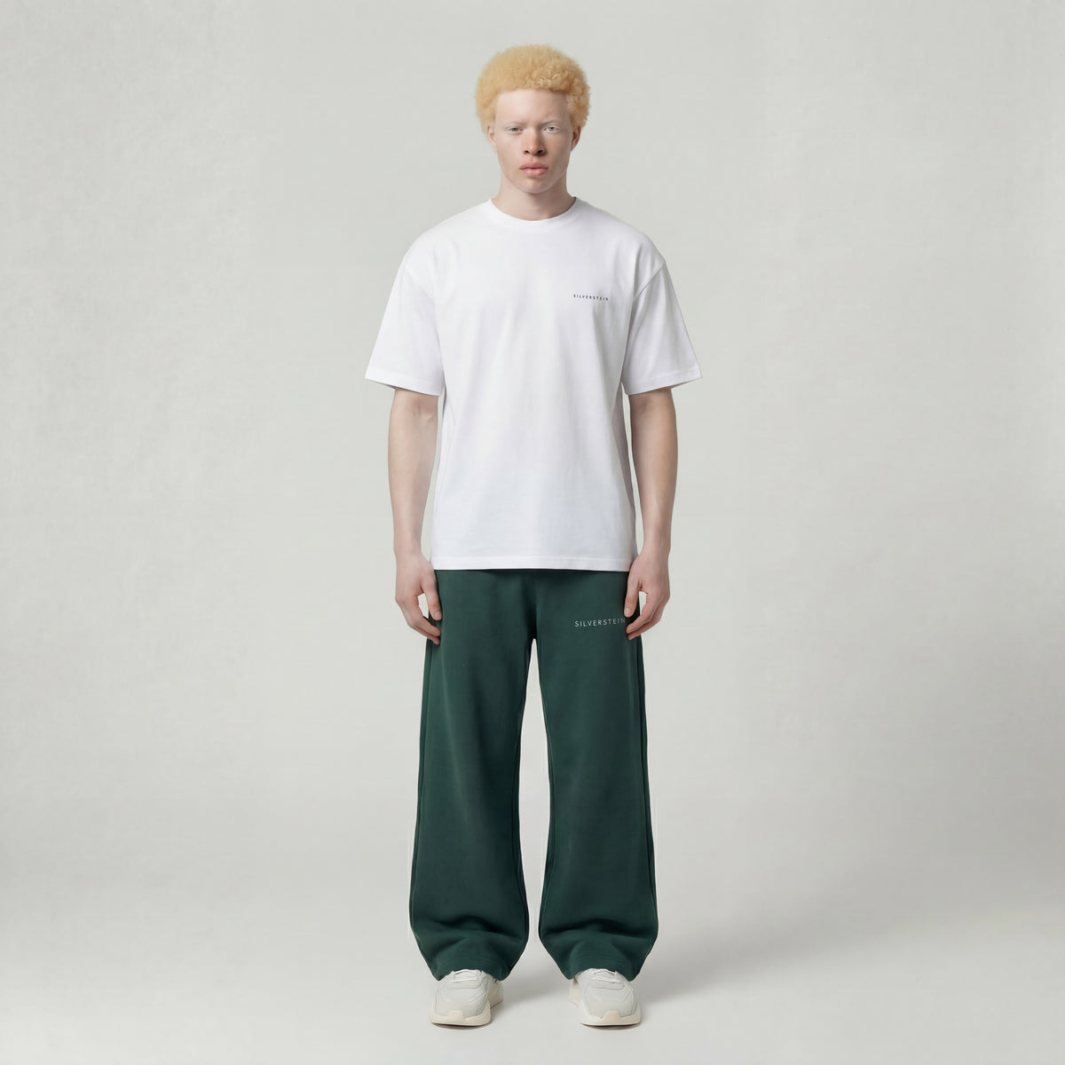 White "Red Stroke" Unisex T-Shirt