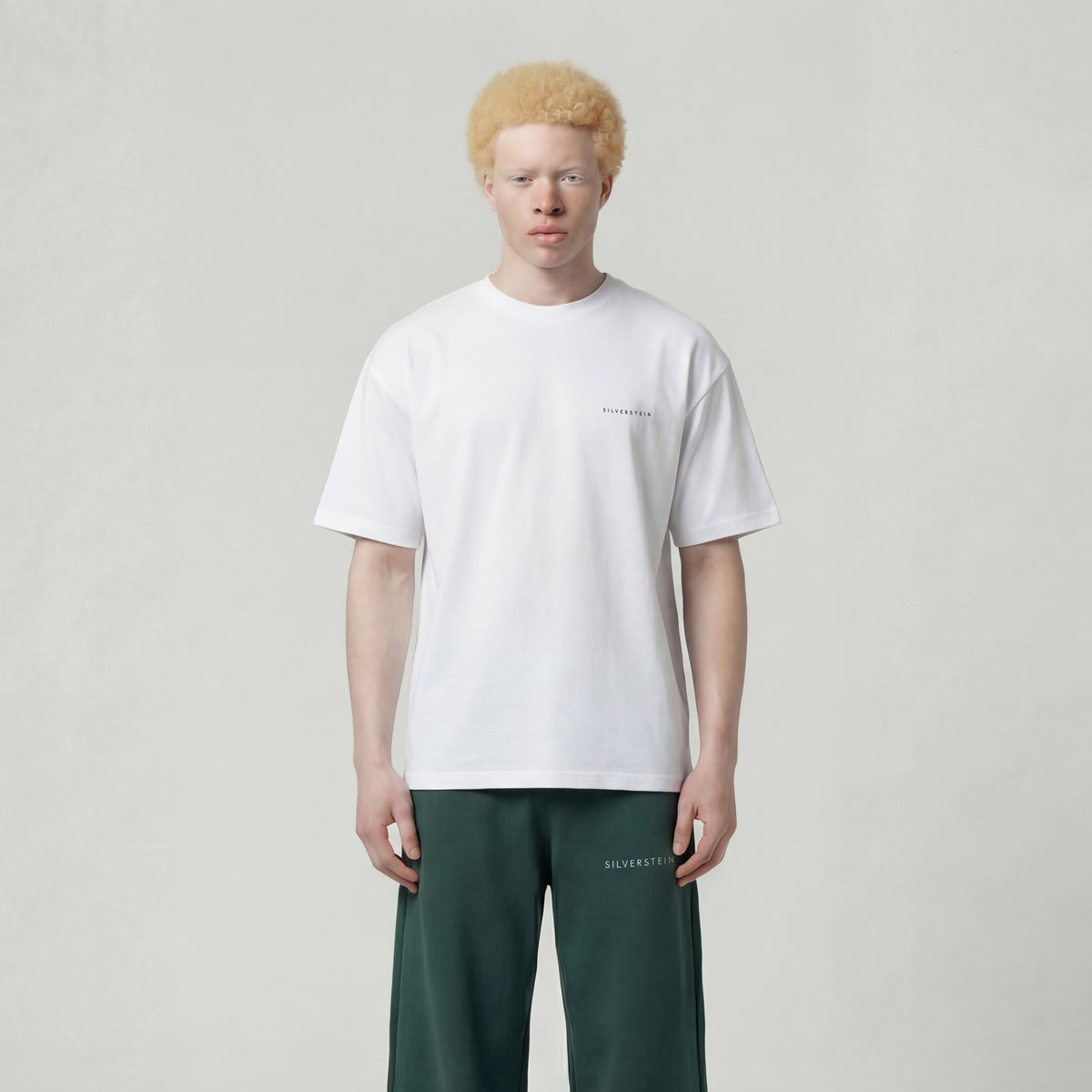 White "Red Stroke" Unisex T-Shirt