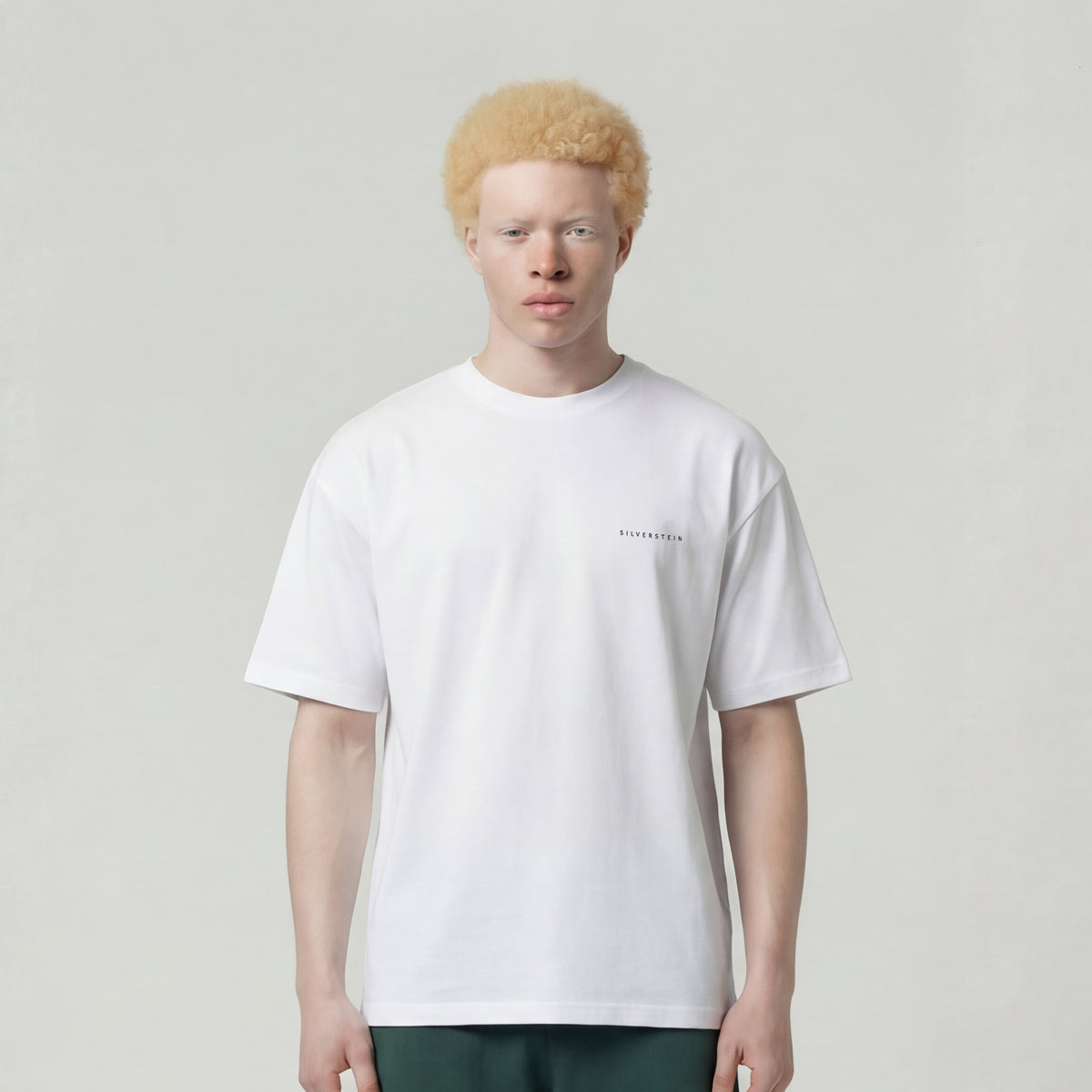 White "Red Stroke" Unisex T-Shirt