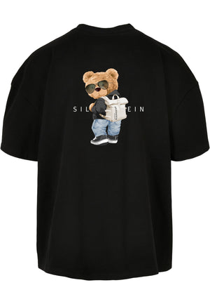 Black "Rockbag Teddy" Unisex T-Shirt