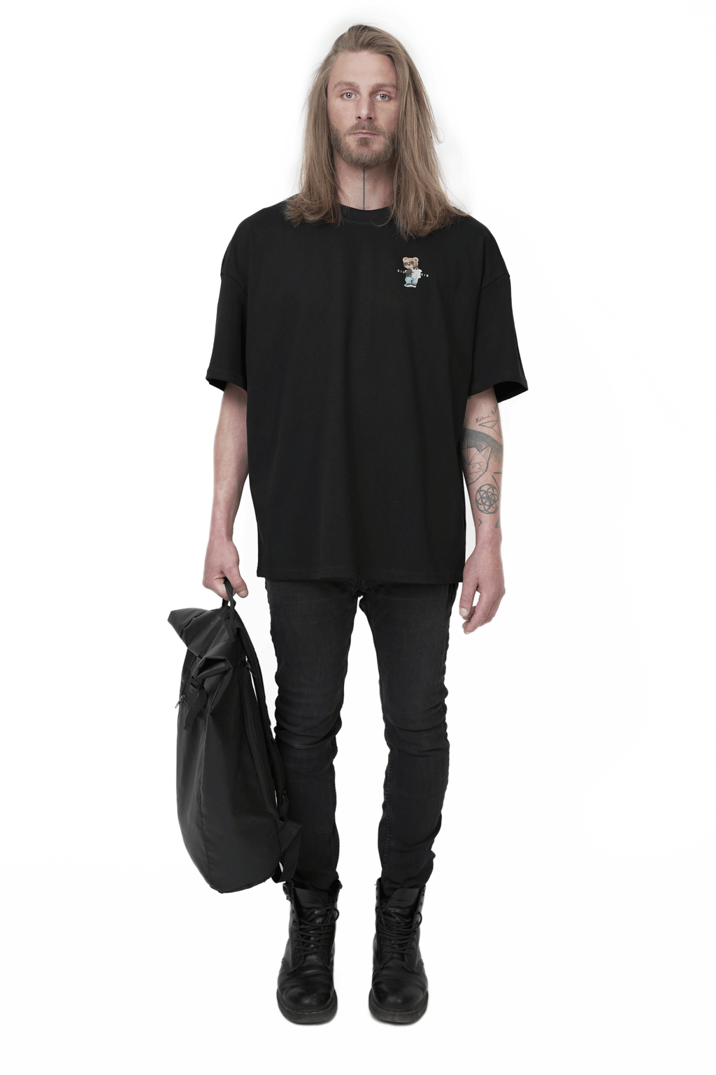 Black "Rockbag Teddy" Unisex T-Shirt