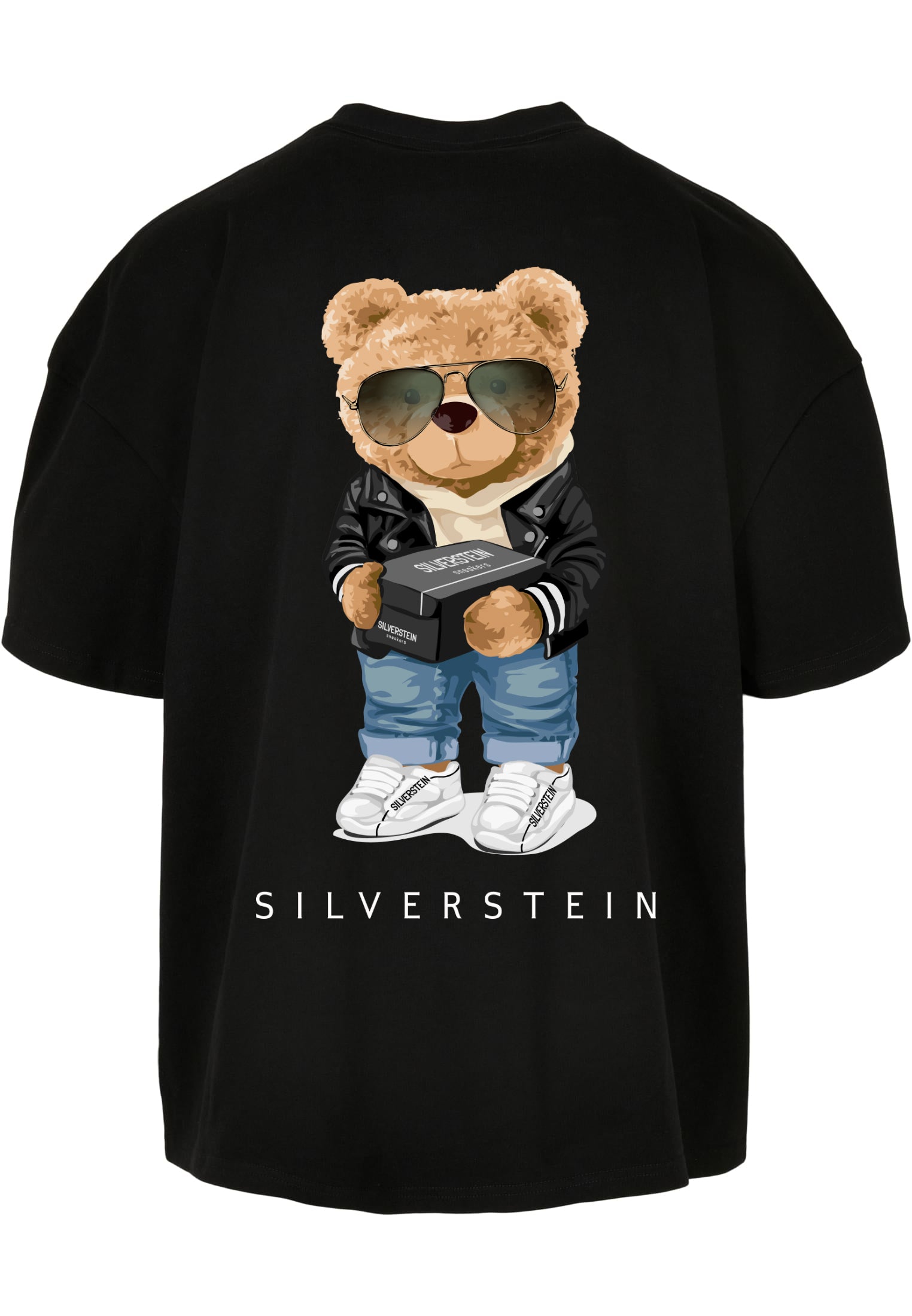 Black "Cool Sneaker  Teddy" Unisex T-Shirt