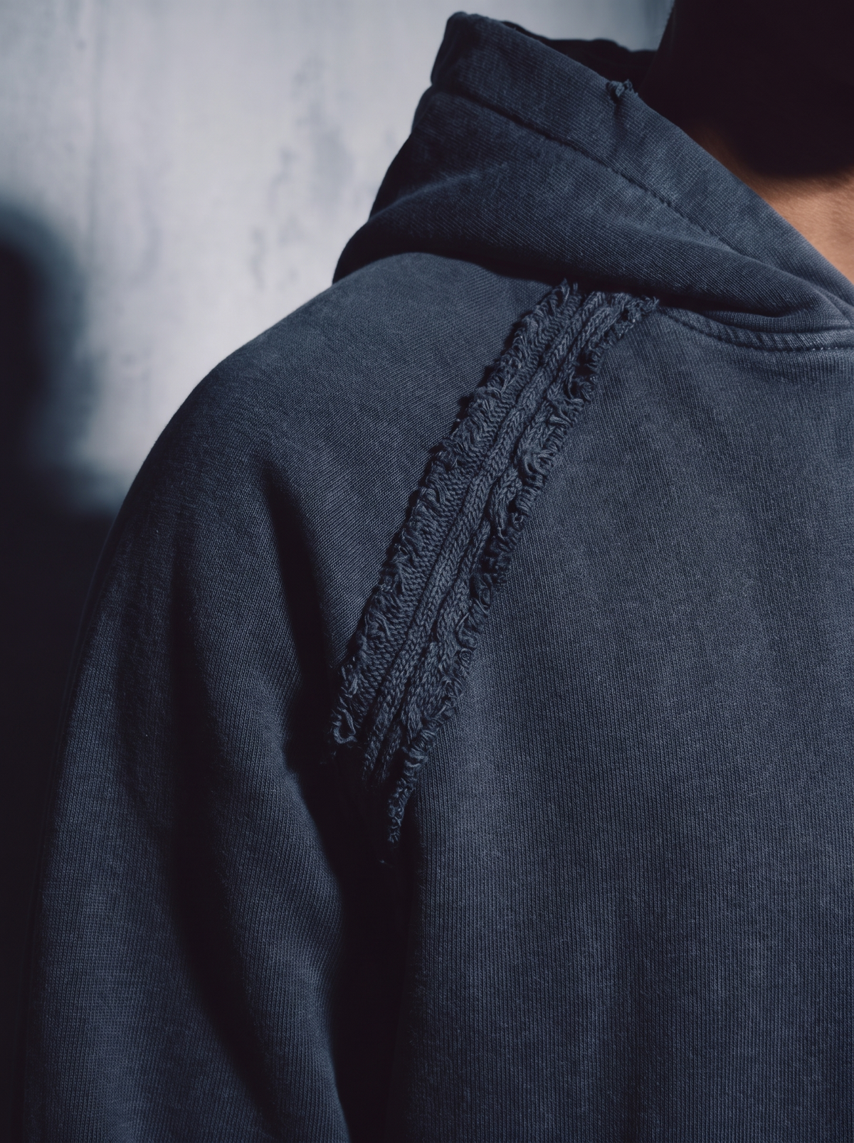 Blue Raw Mirage Hoodie