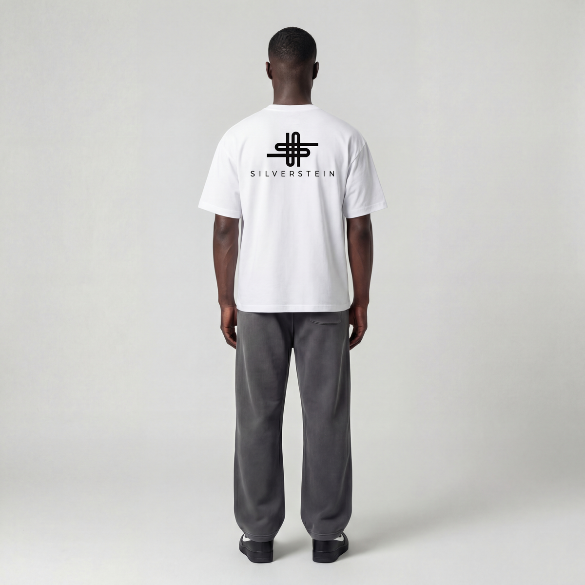 SILVERSTEIN "ORG White" Heavy Oversize T-shirt SV-163