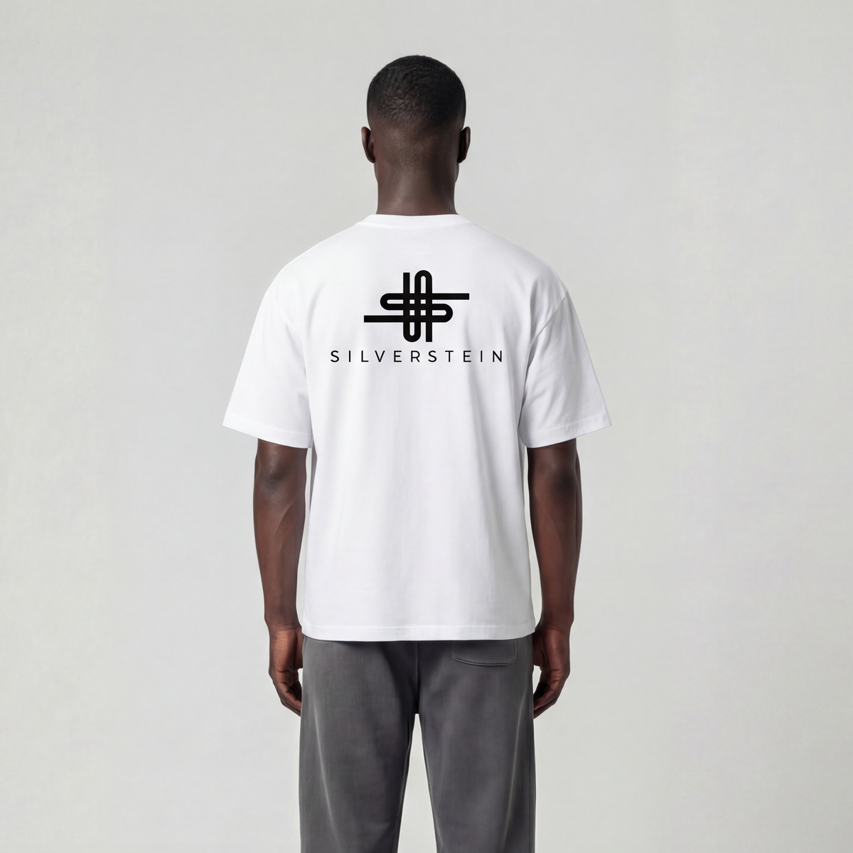 SILVERSTEIN "ORG White" Heavy Oversize T-shirt SV-163