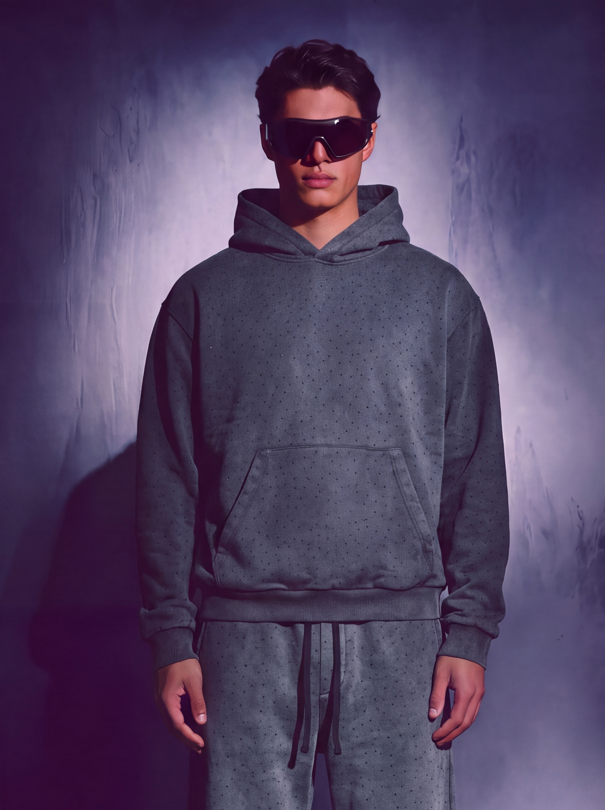 Grey Crystal Tracksuit