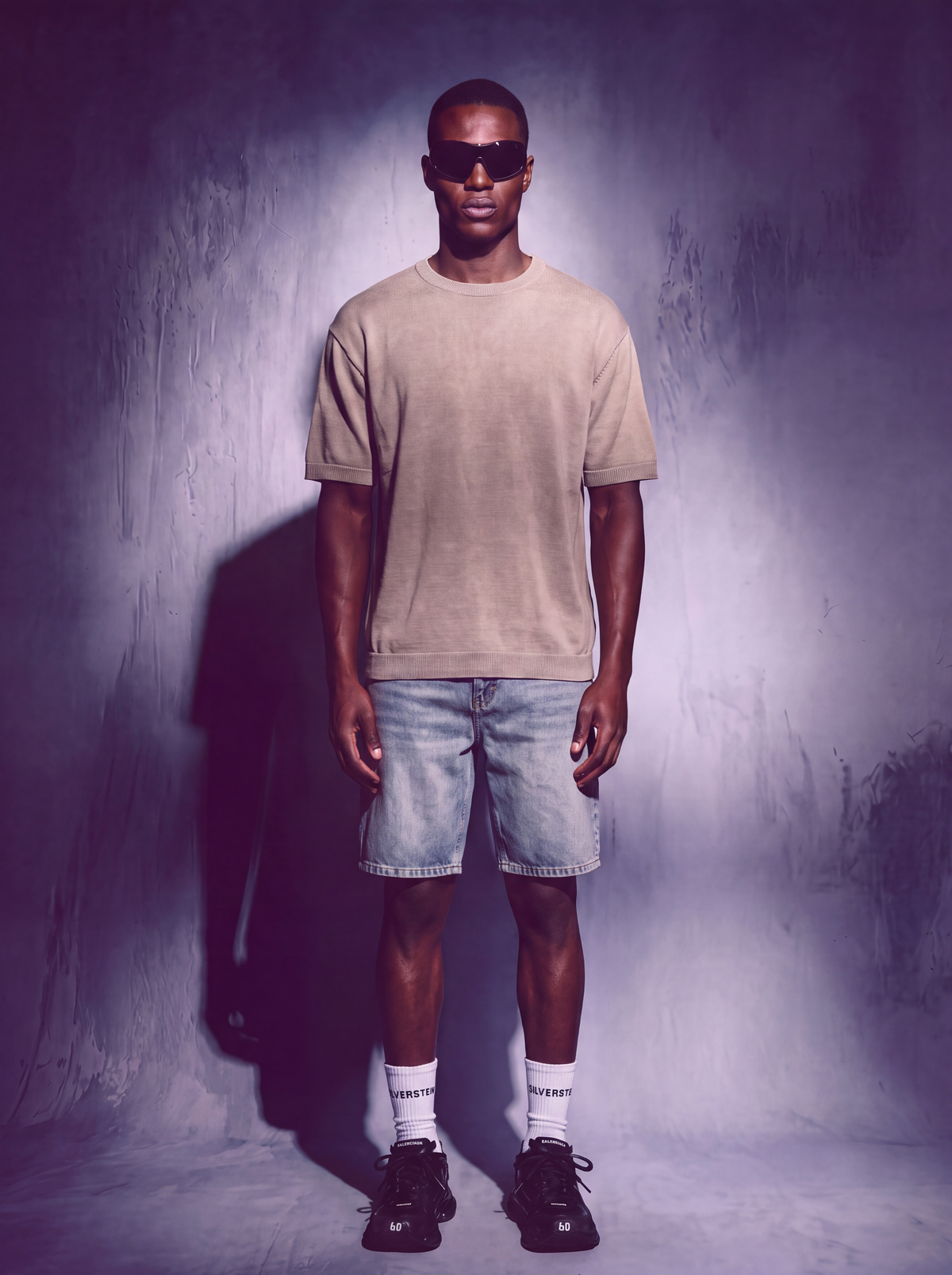 Sandstone Knit Tee
