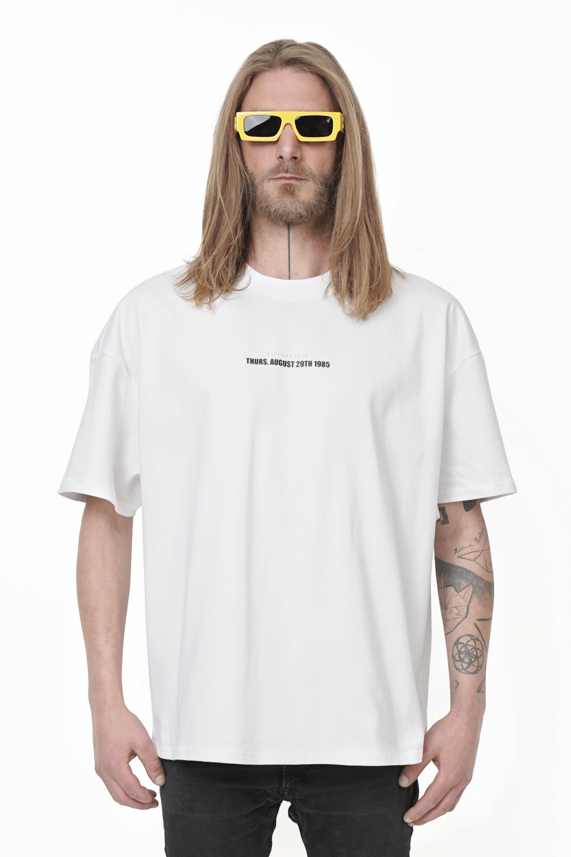 White "1985" Unisex T-Shirt