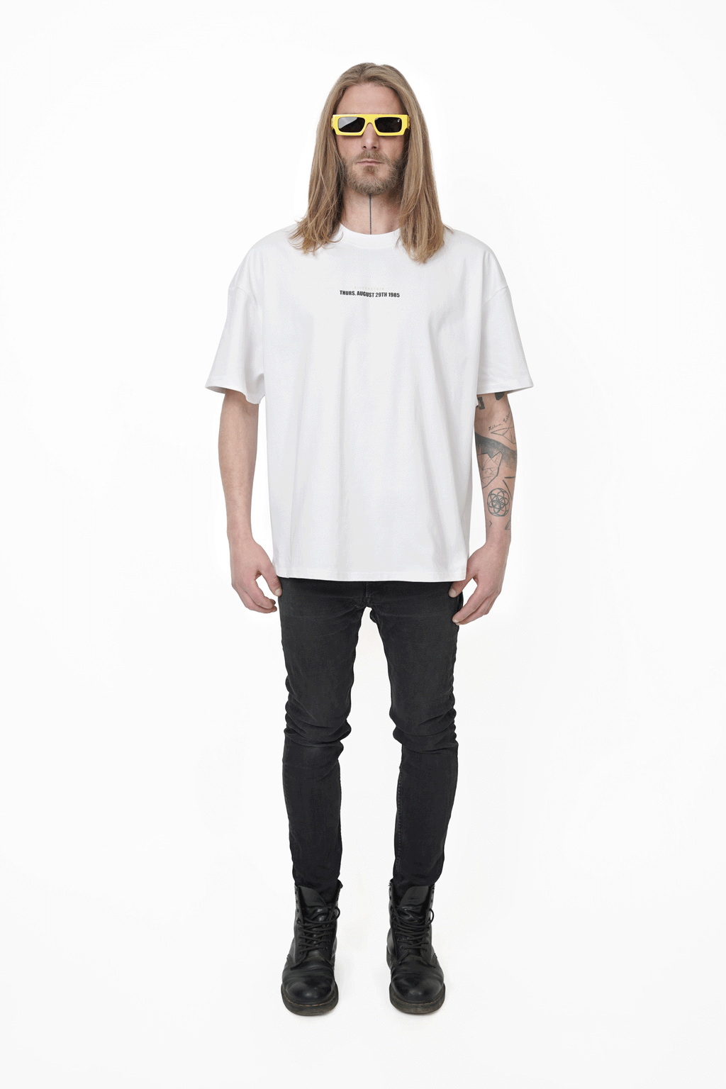 White "1985" Unisex T-Shirt