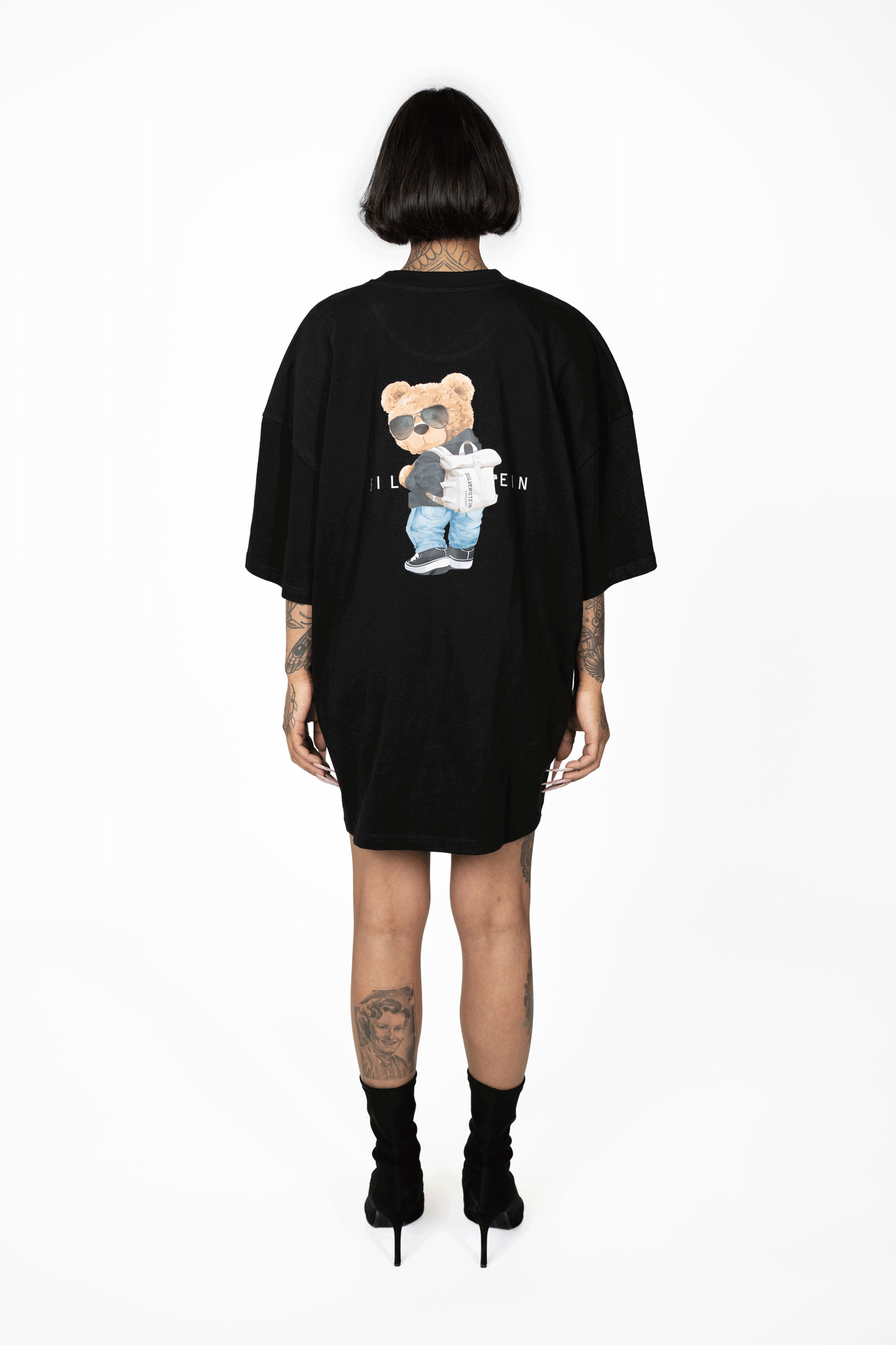 Black "Rockbag Teddy" Unisex T-Shirt