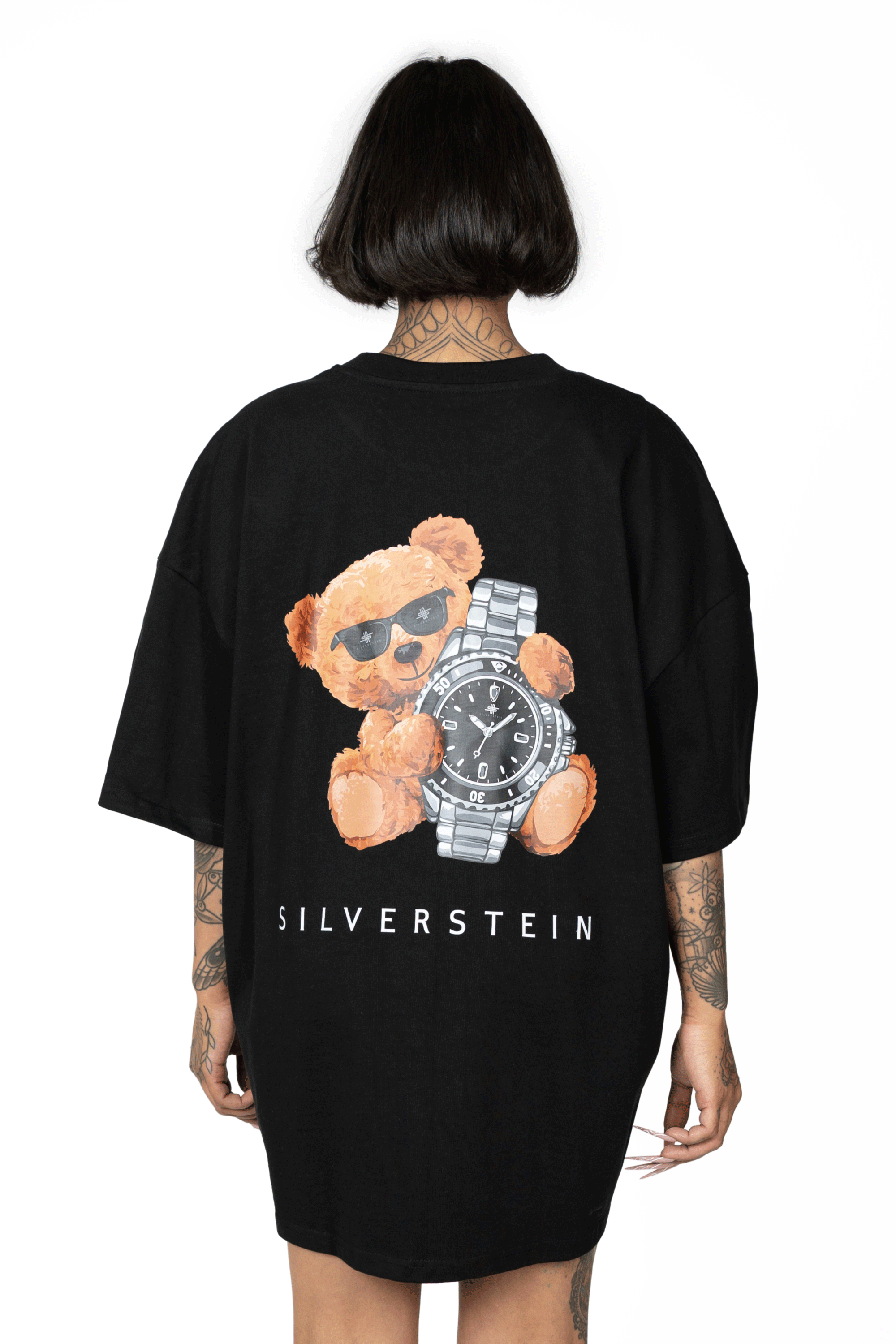 Black "Teddy Watch" Unisex T-Shirt